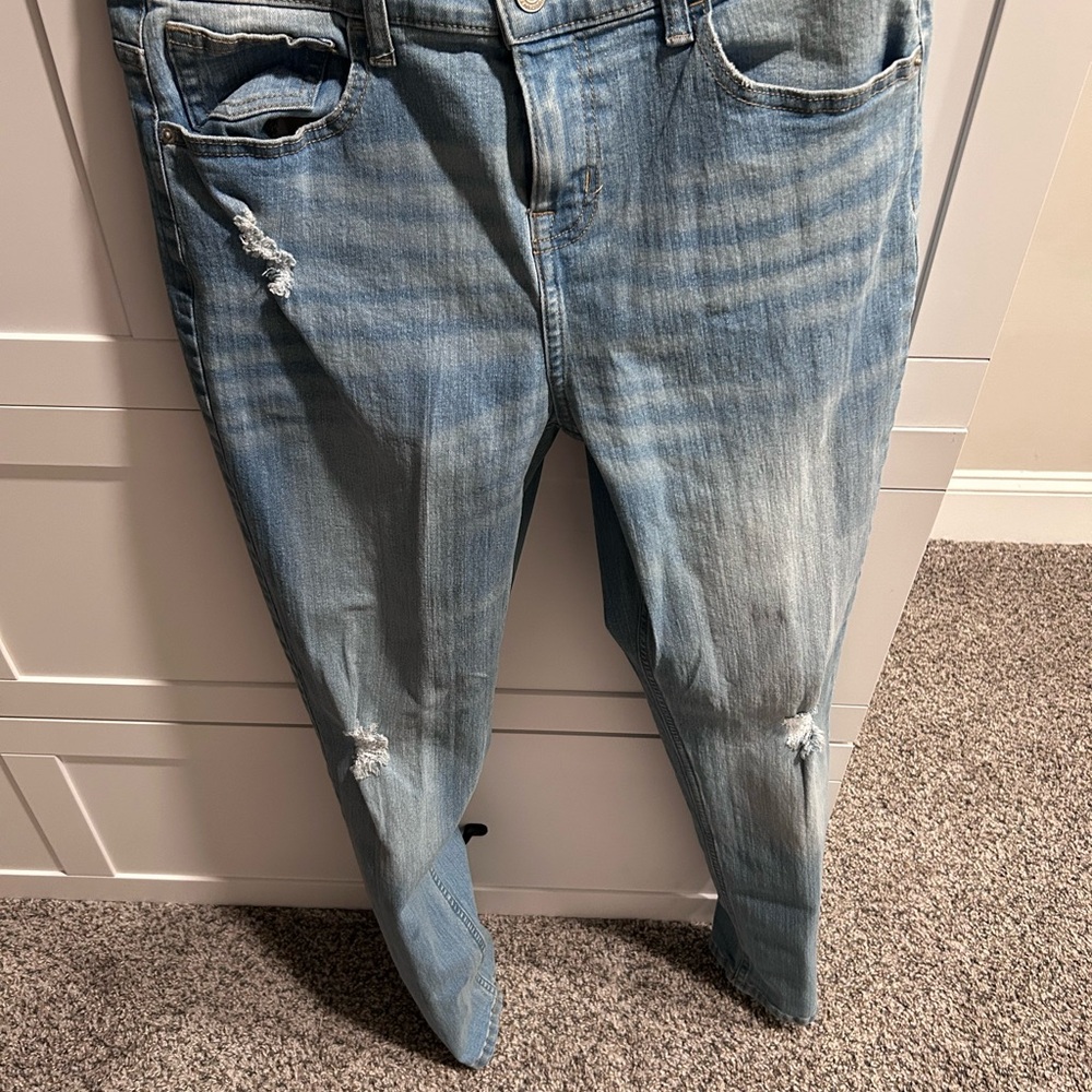 True Craft Light Blue Boyfriend Jeans